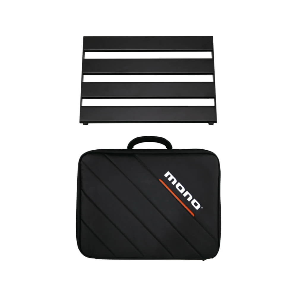 Mono Pedalboard Rail Small black + stealth club softcase